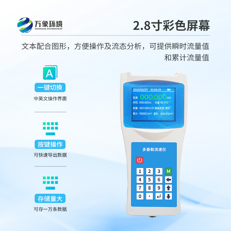 便攜式多普勒流速流量儀，適用于多種領域嗎？