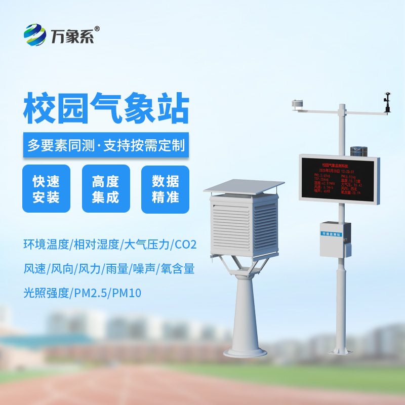 學校氣象觀測站：校園安全的晴雨表